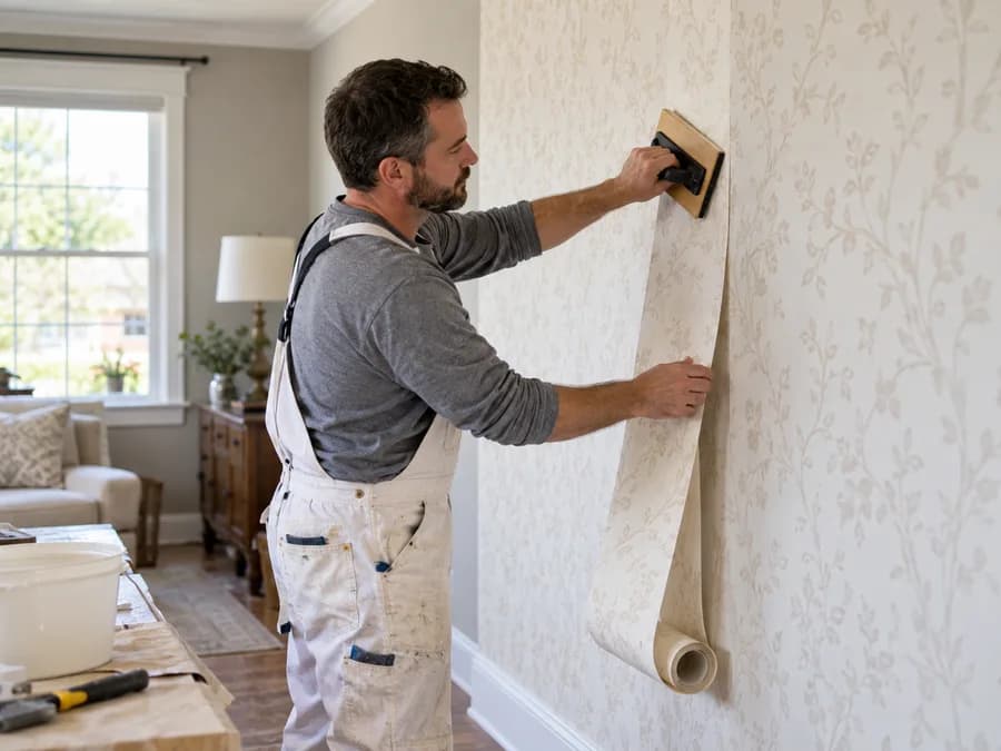 Installer smoothing wallpaper